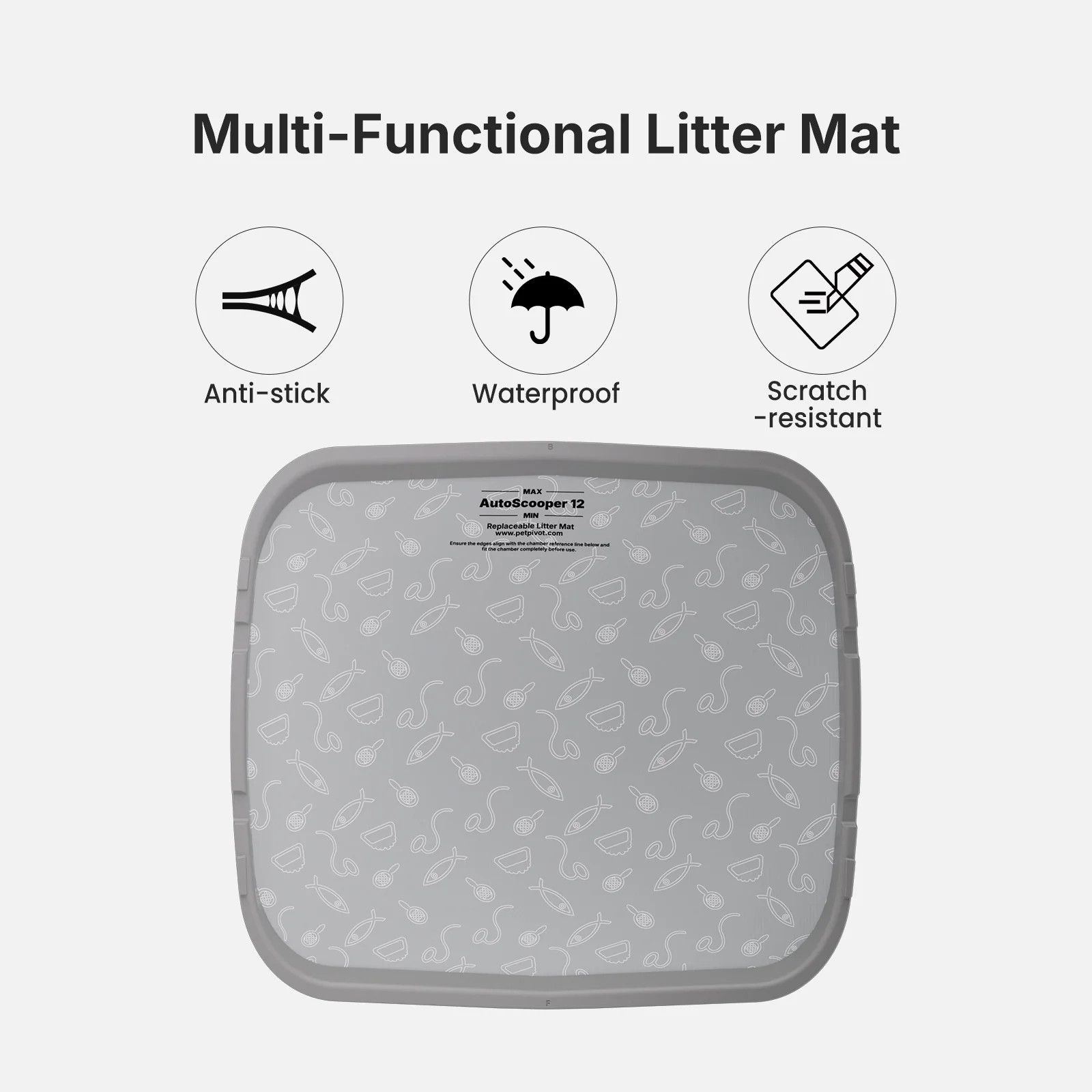 AutoScooper 12 litter Bed – 2 Pack