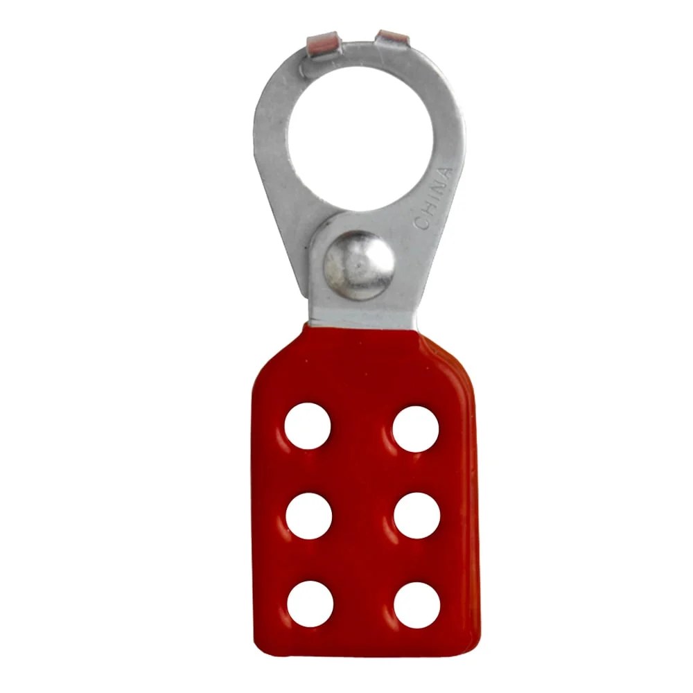 1 Lockout-Tagout Hasp. Interlocking Style
