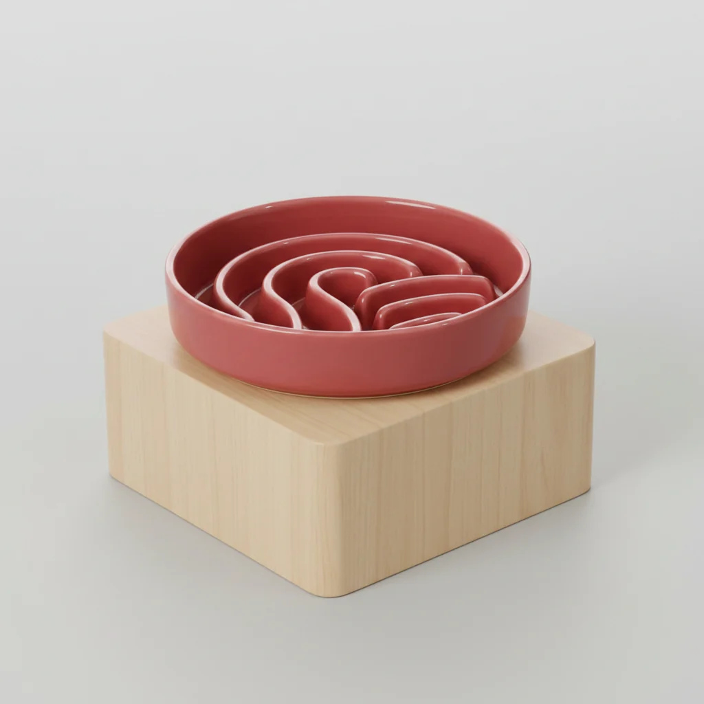 Wave Slow Feeder Dog Bowls