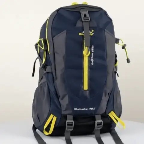 Adventure Ready | 40L Waterproof Hiking Backpack with Ergonomic Design | Lightweight and Spacious for Outdoor Adventures
