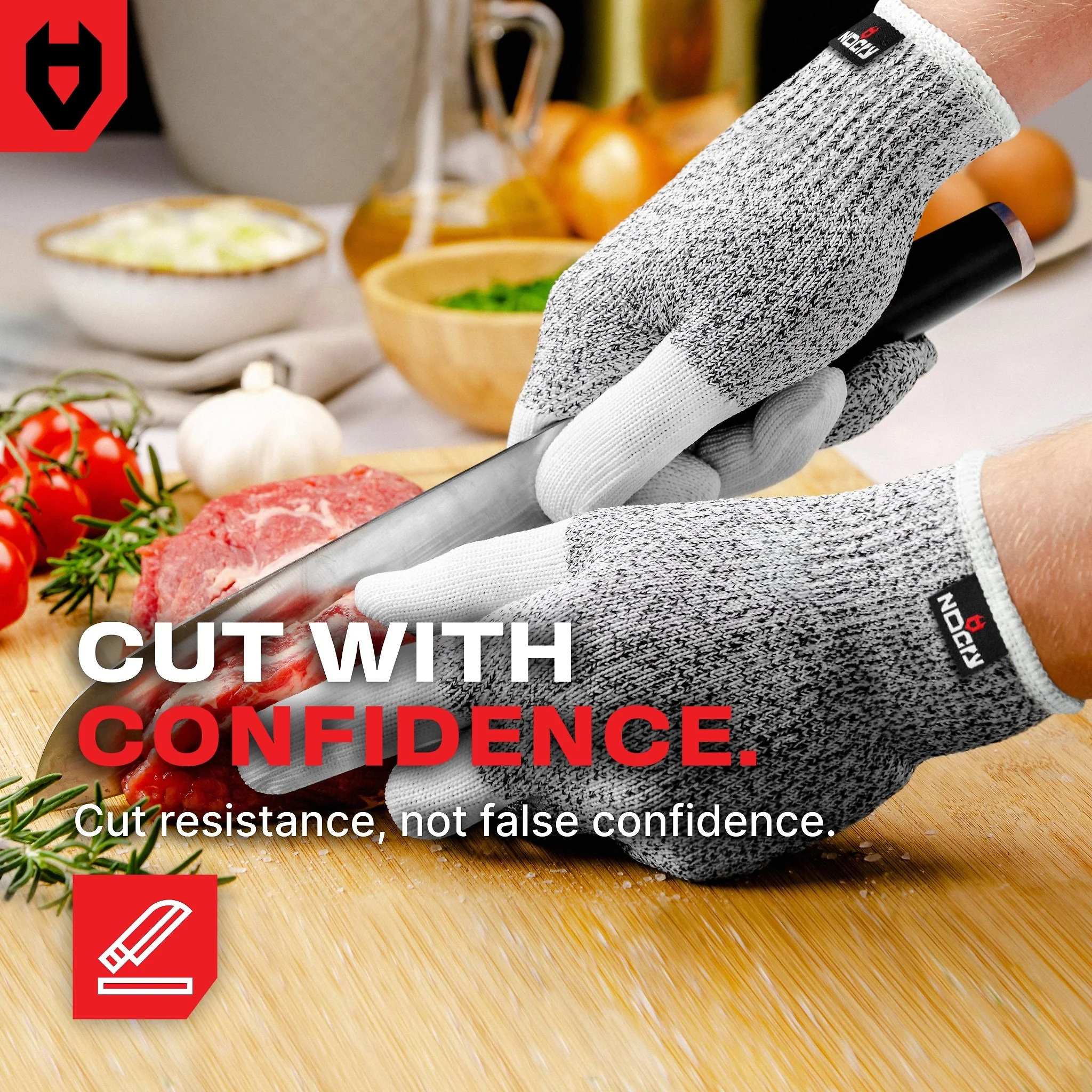 CutGuard+ Reinforced Cut Resistant Gloves