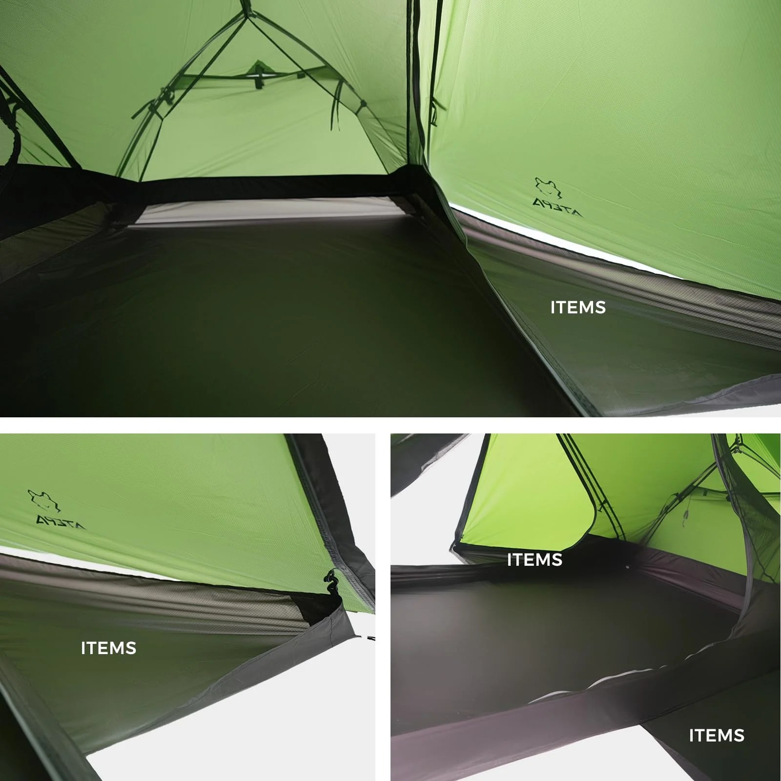ATEPA 1-Person Ultralight Backpacking Tent