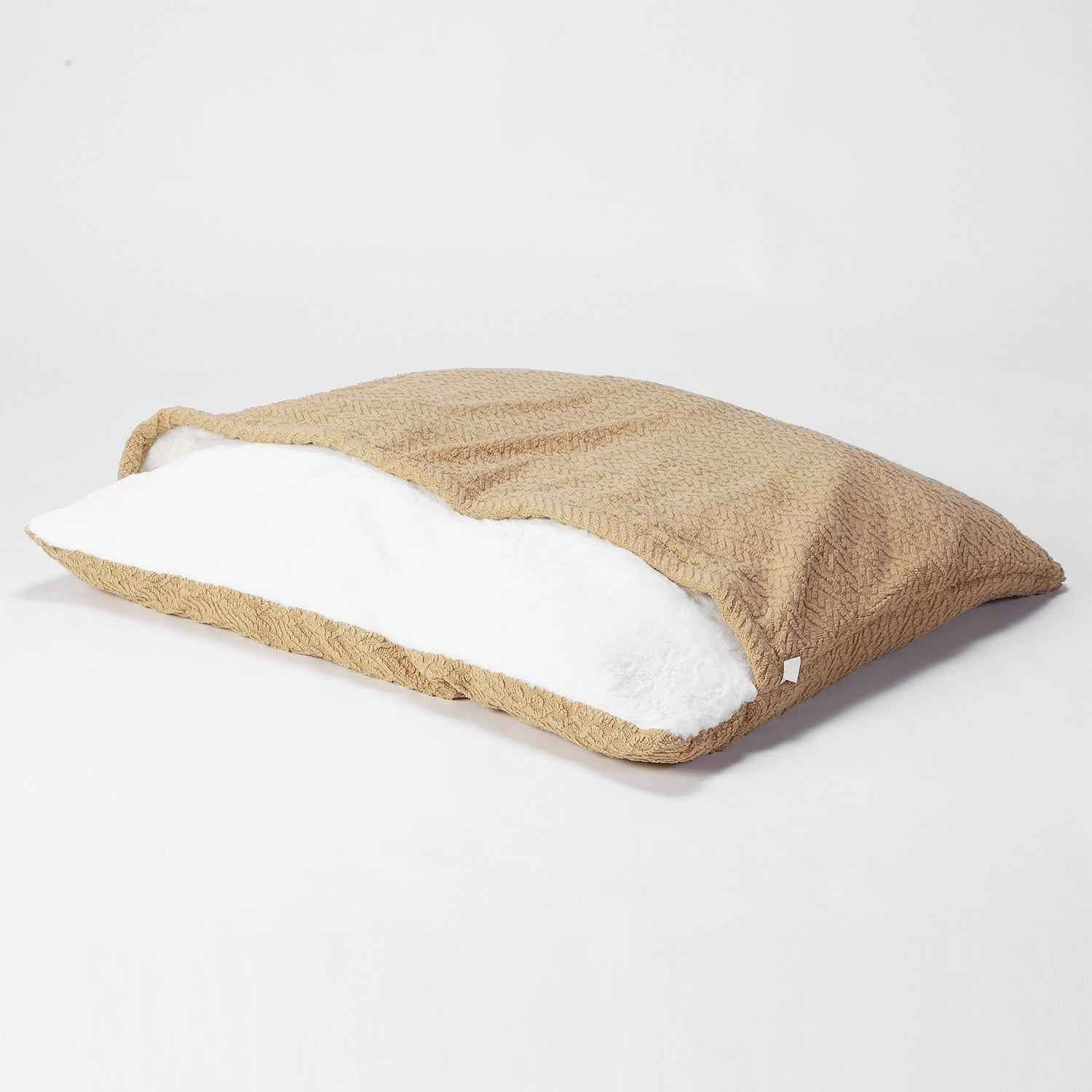 Komavic Cozy Sleepy Burrow Dog Bed With Removable Cover