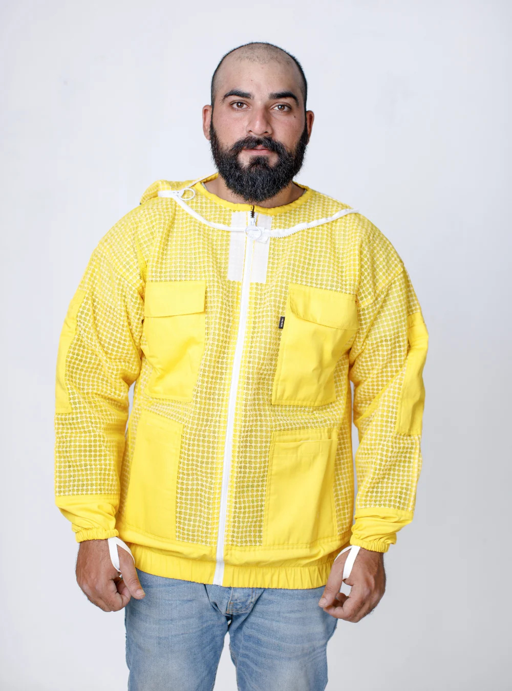 Yellow Beekeeping Ventilated Jacket