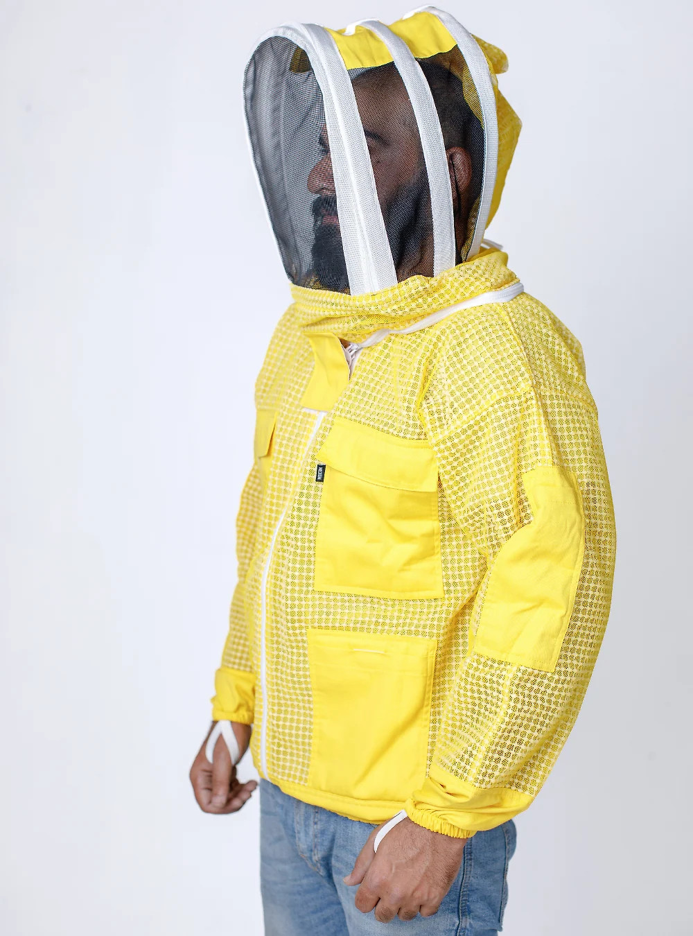 Yellow Beekeeping Ventilated Jacket