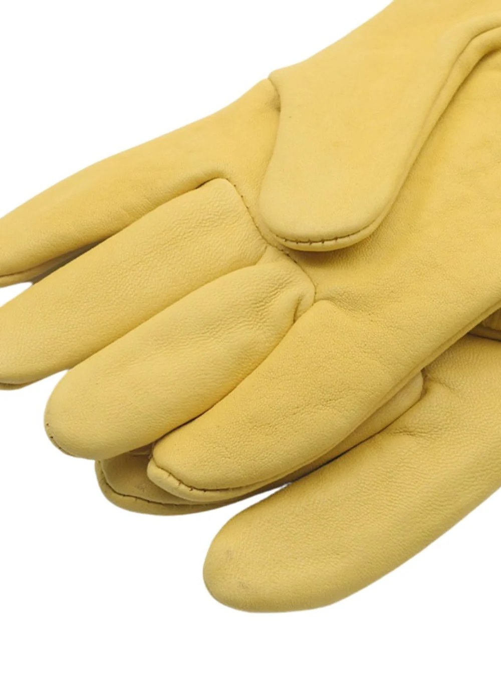 Yellow Beekeeping Protective Gloves Breathable