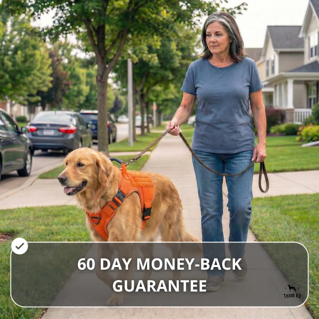 10-In-1 Tactical K9 Harness System – Full Harness Bundle (Includes: Tactical No-Pull Dog Harness + Bungee Leash + Collar + MOLLE Pouches + First Aid Kit + 12 Hook & Loop Patches + Dog Goggles + Safety Belt + Travel Water Bowl + Dog Waste Bags & Pouch)