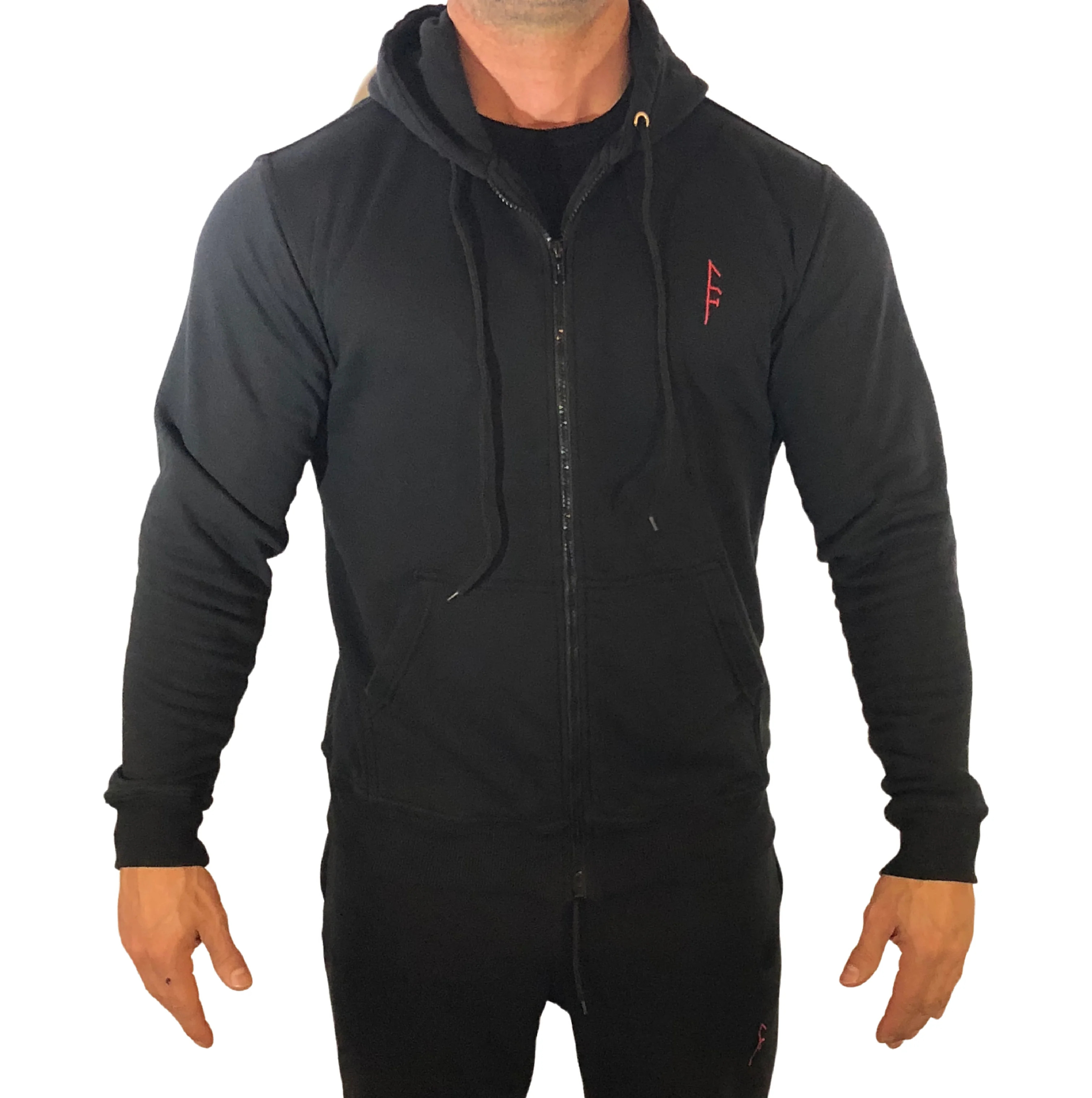 Black Vector Hoodie