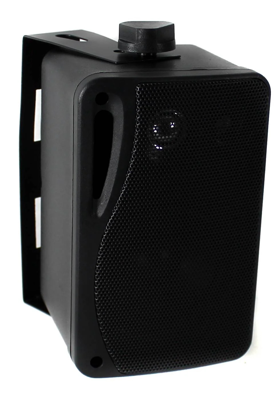 2) Pyle PLMR24B 3.5 200 Watt 3-Way Weather Proof Mini Box Speaker System Black