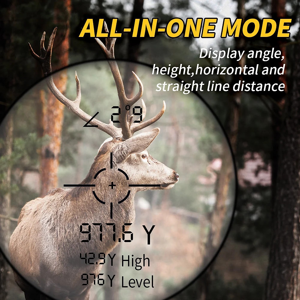 1000 Feet Hunting Range Finder