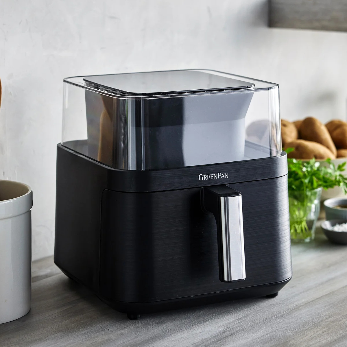 Bistro 7-Quart 360° Clear View Air Fryer