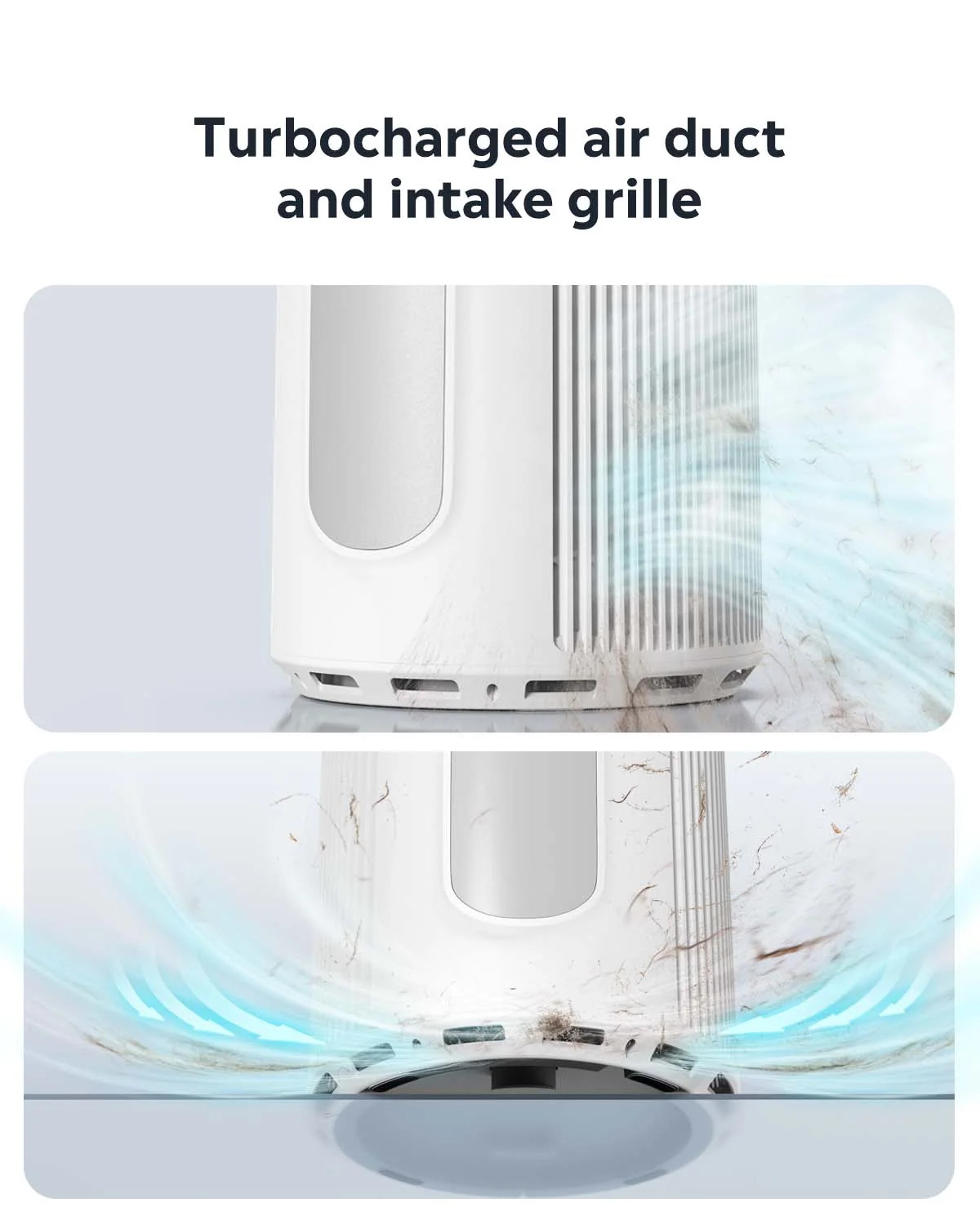 UAHPET Air Purifier & 5 Extra Filter Cotton Bundle