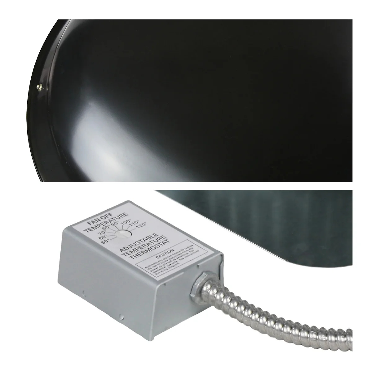 1000 Series 1.080 CFM Roof Mount Power Attic Ventilators