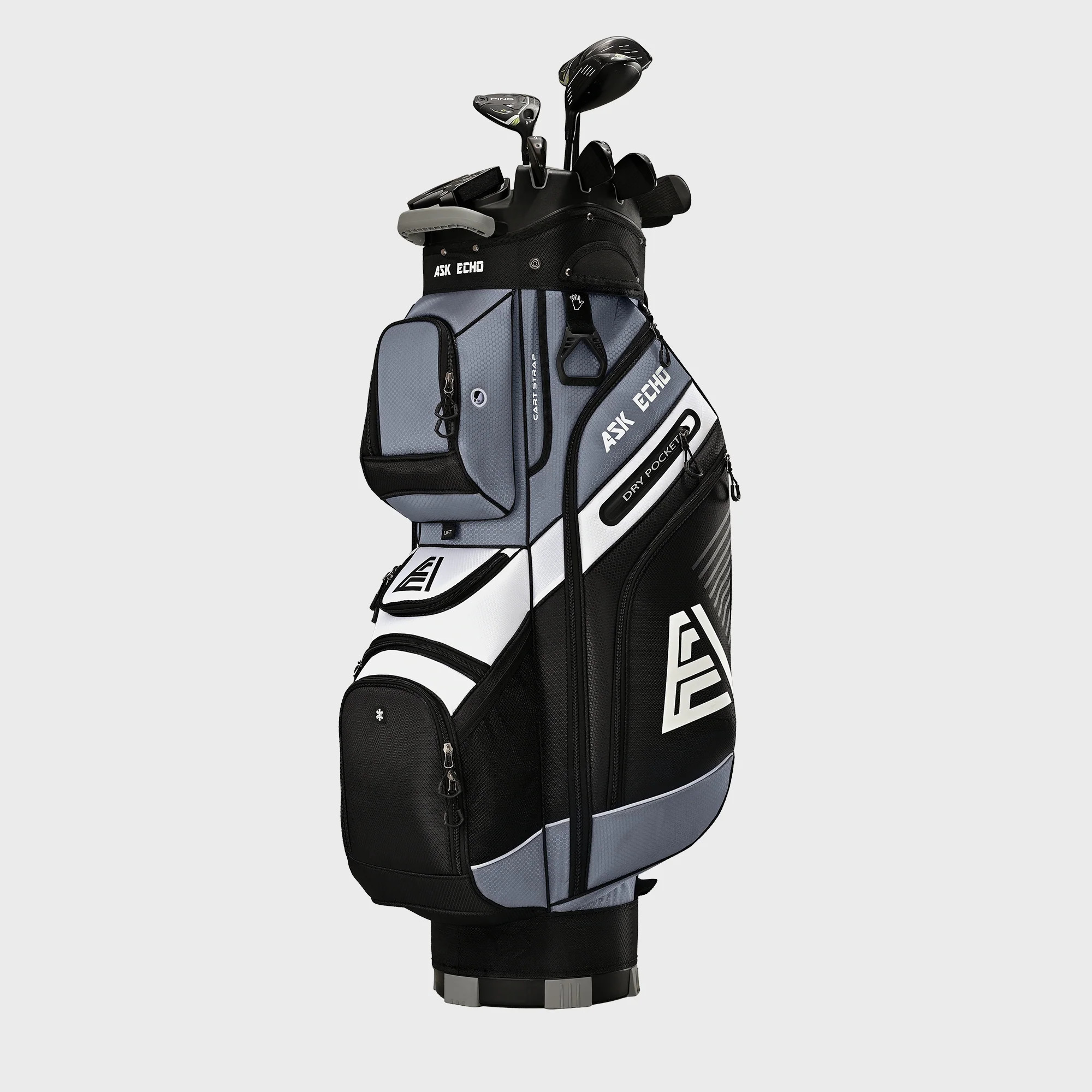 T-LOCK 2.0 Cart Bag / Grey