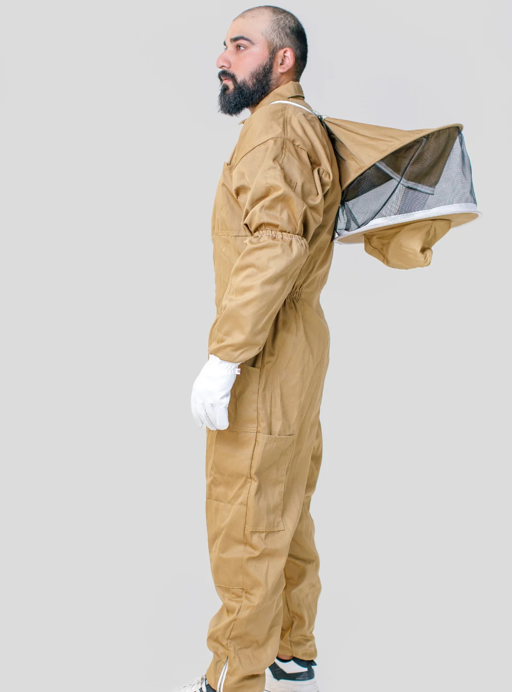 Brown Cotton Apiarist Outfit
