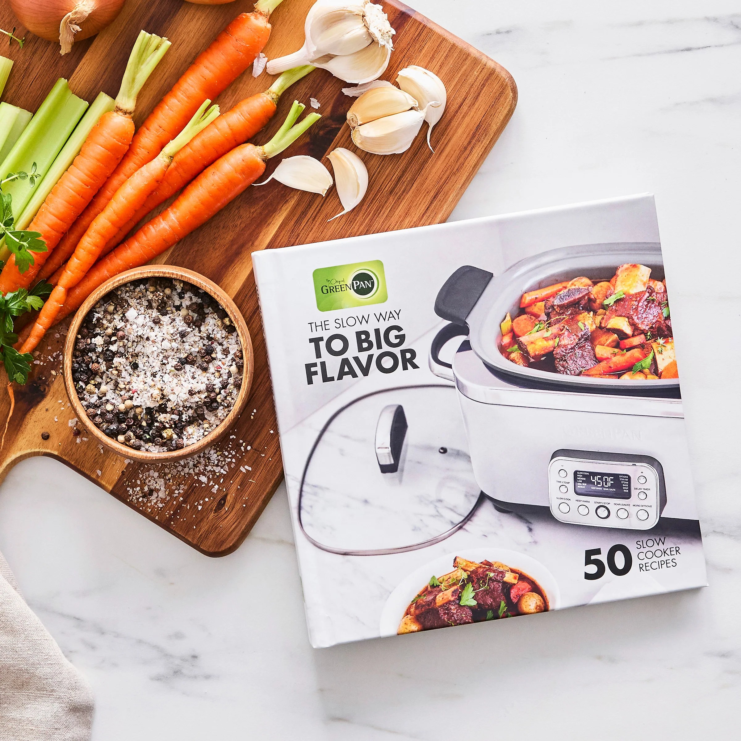 Elite 14-in-1 6-Quart Slow Cooker | Cloud Cream