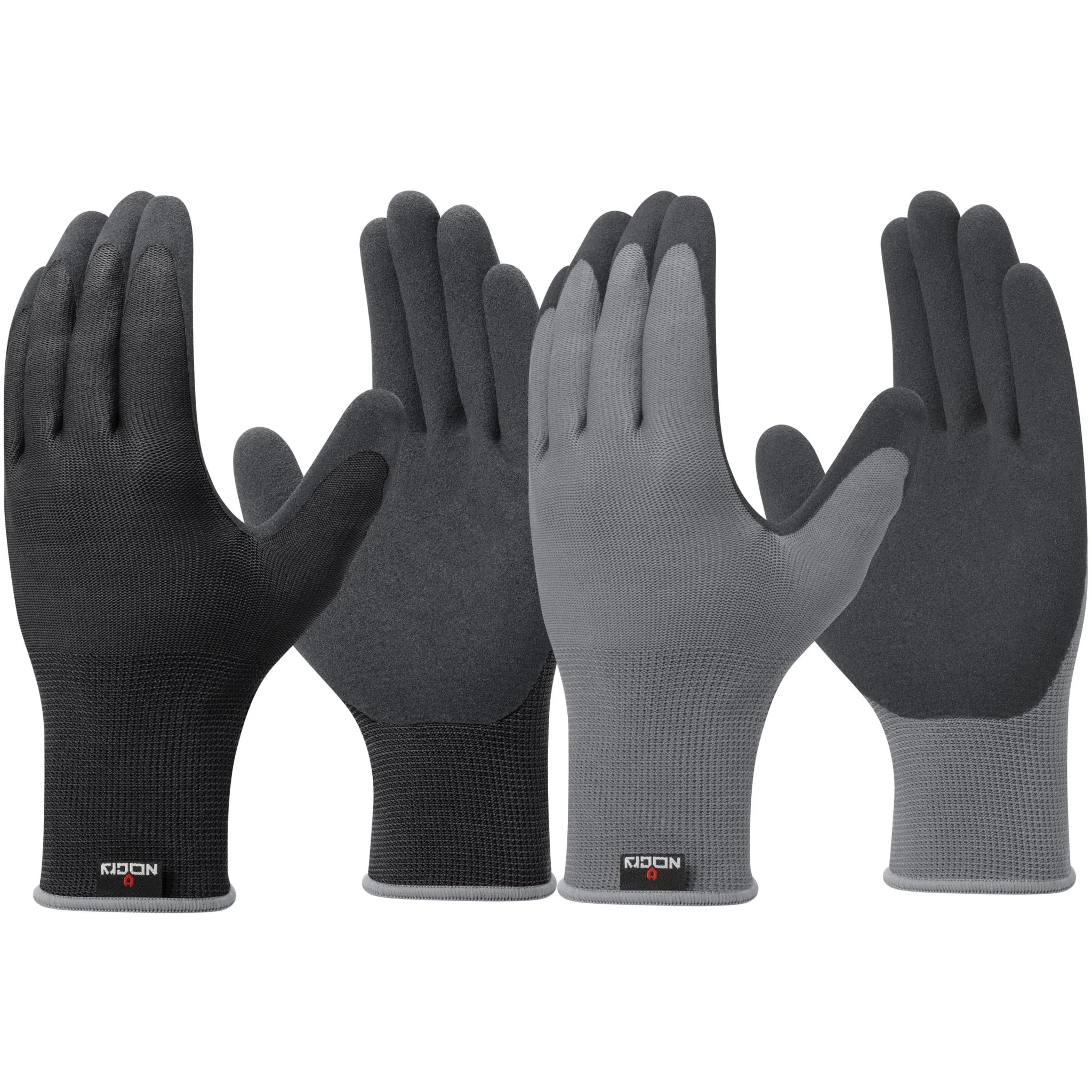 GripFit+ Comfortable Gardening Gloves for Men - 180 PACK