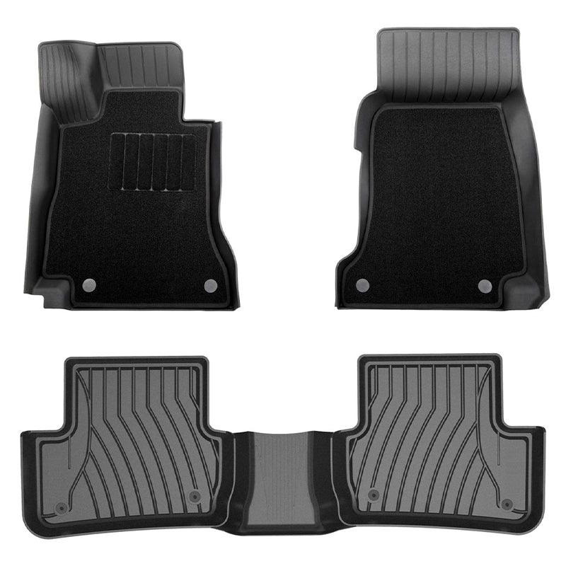 3W Mercedes-Benz CLA 2014-2019 Custom Floor Mats Thorex™ All-Weather Protection