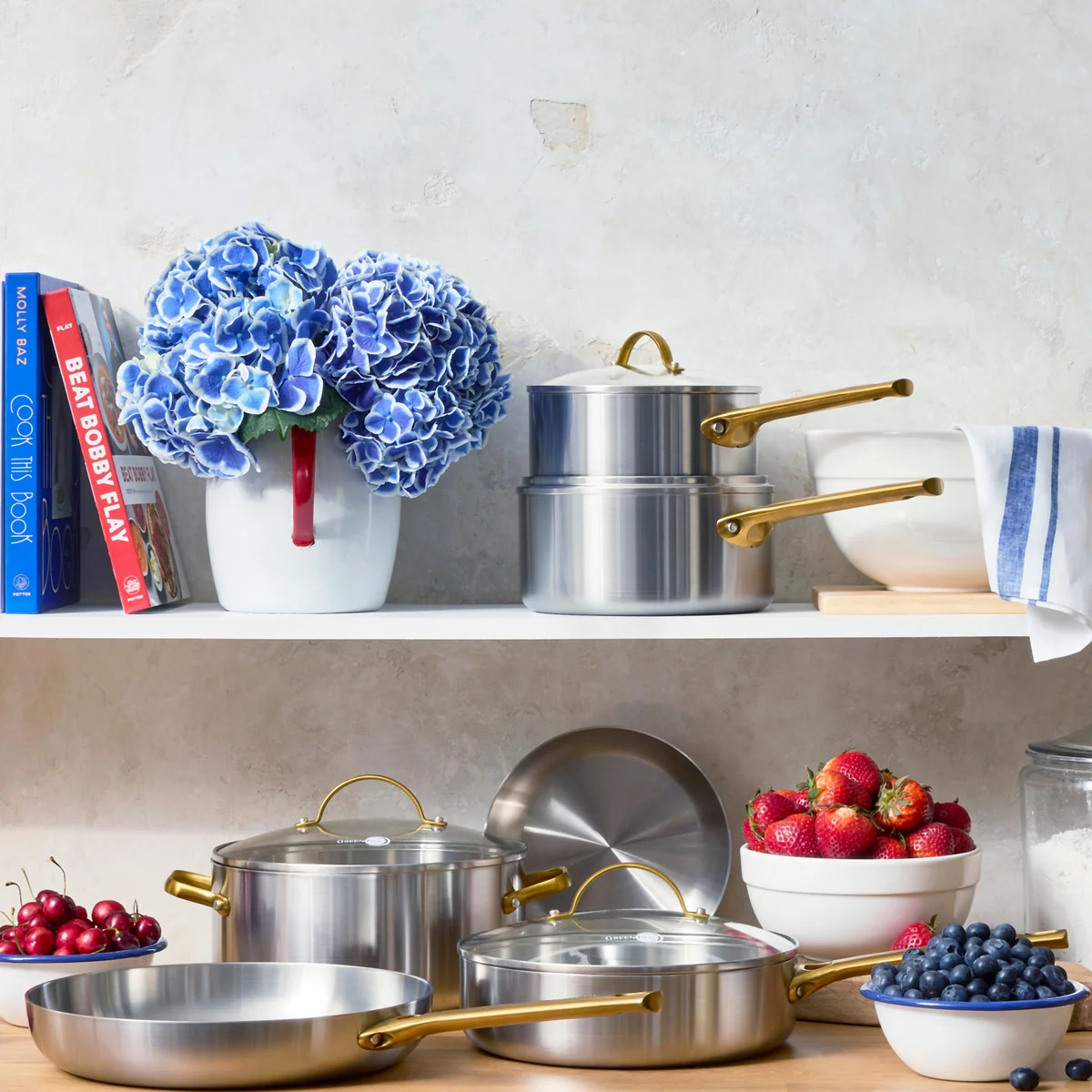 Reserve Stainless Steel 10-Piece Cookware Set