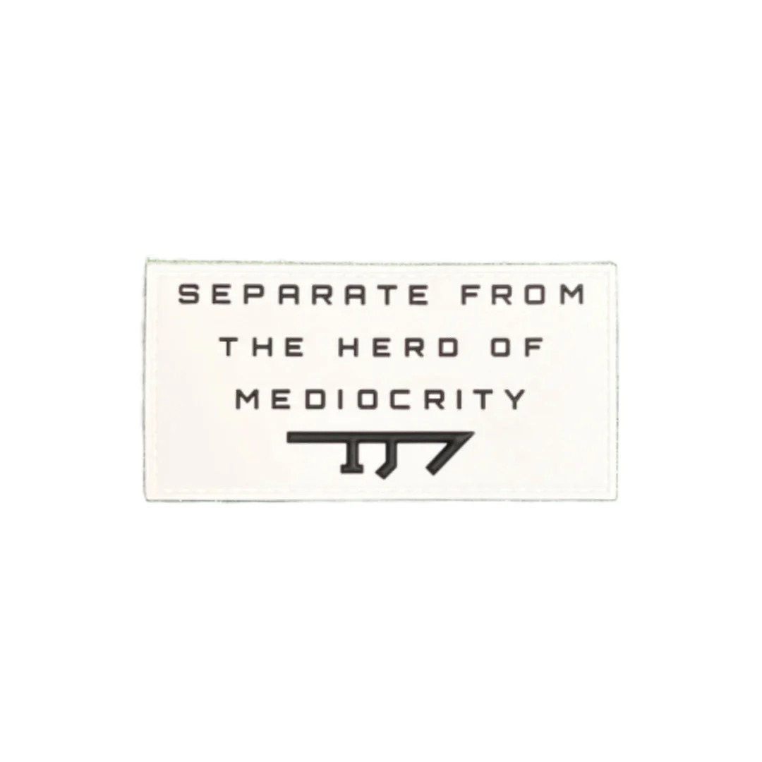 Separate From The Herd 3D Raised Pvc Patch
