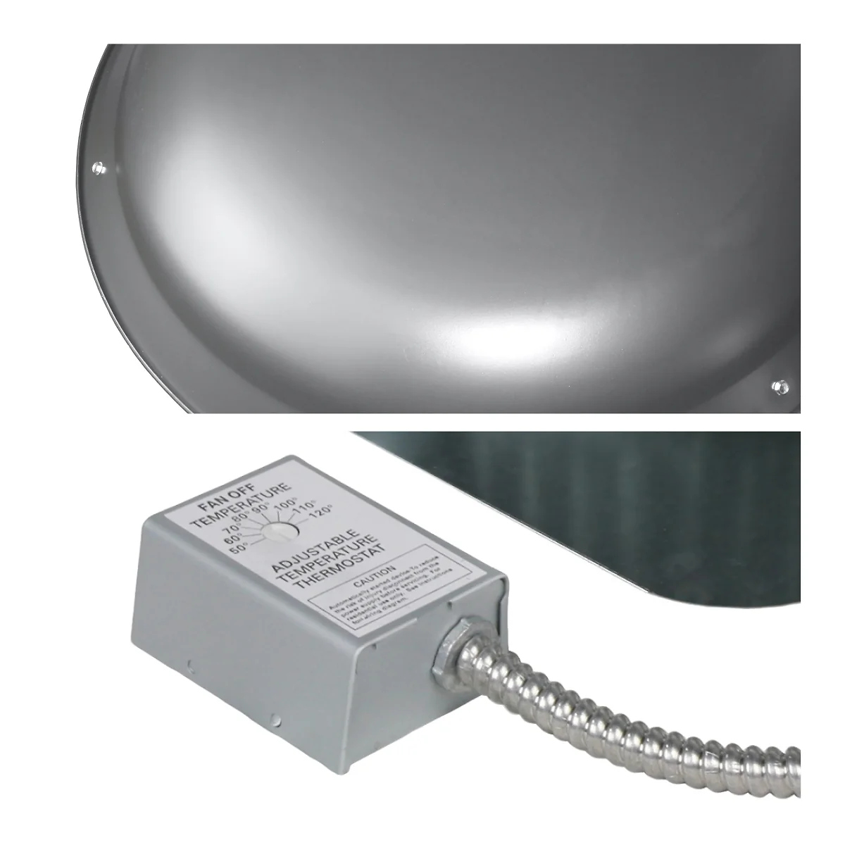 2001 Series 1.400 CFM Roof Mount Power Attic Ventilators