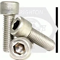 #10 X 1 1/2 Socket Head Cap Screws. Stainless Steel 316 (Inch)