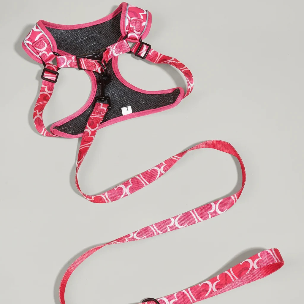 3-Piece Dog Harness & Leash Set