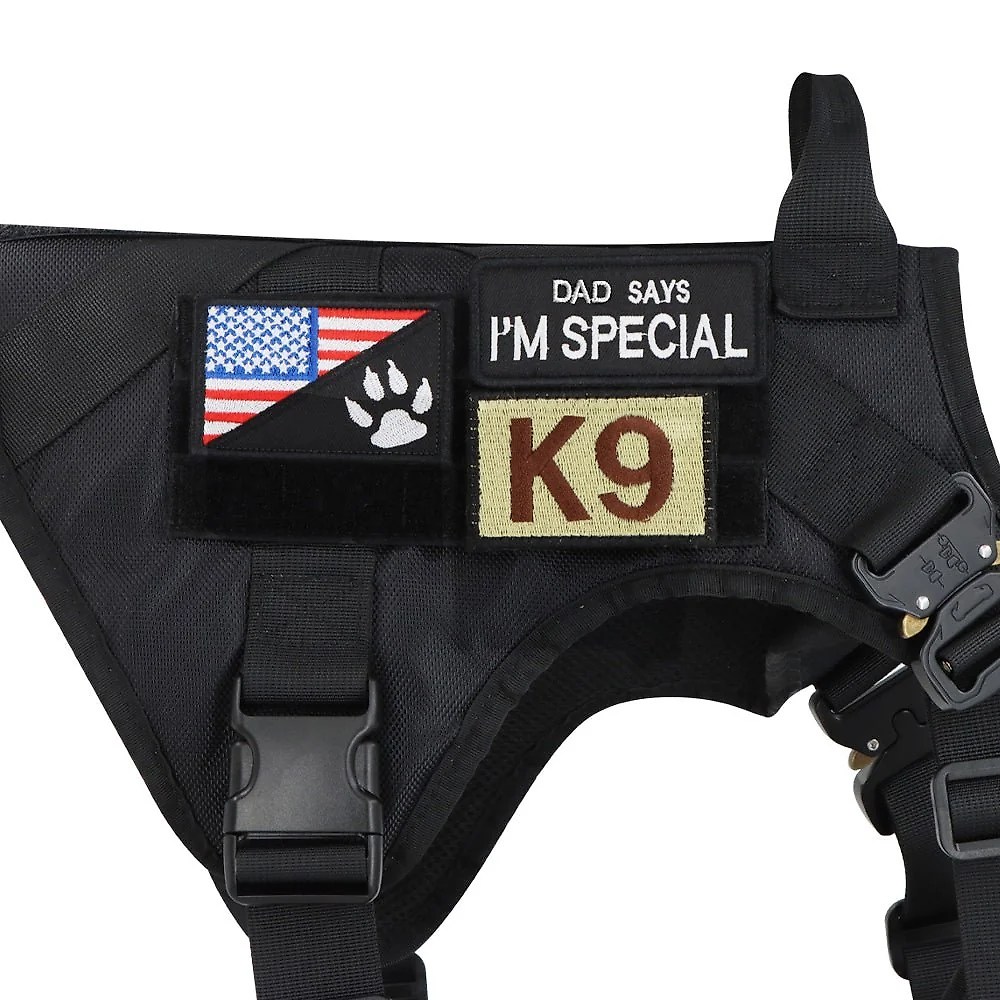 Team K9® 12-Patch Harness Bundle