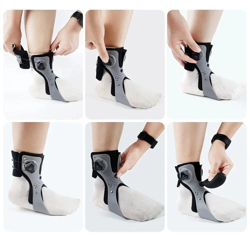 Adjustable Ankle Support Brace | Dorsiflexion Assist for Enhanced Stability