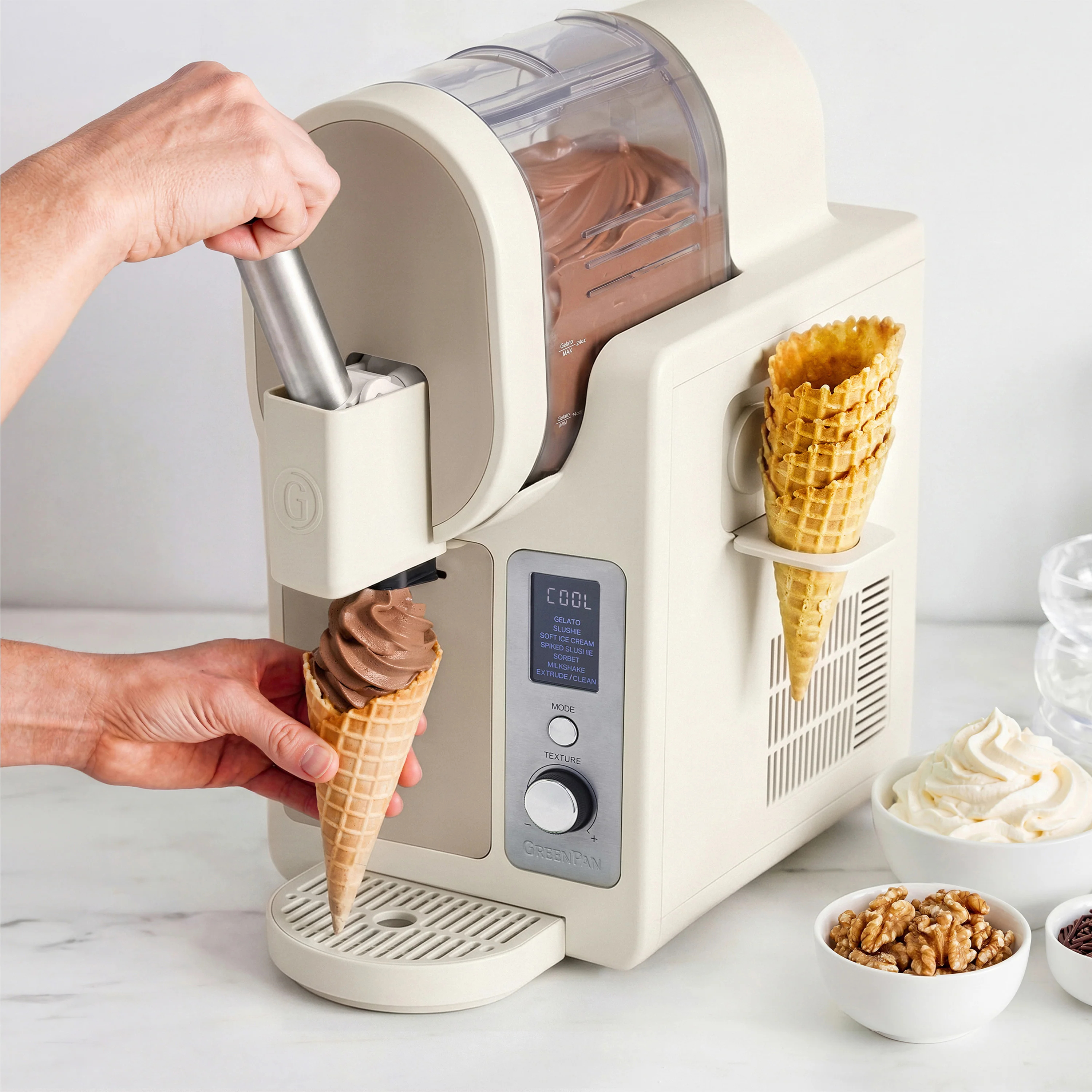 Frost Pro 16-in-1 Ice Cream. Gelato & Frozen Drink Maker | Cream