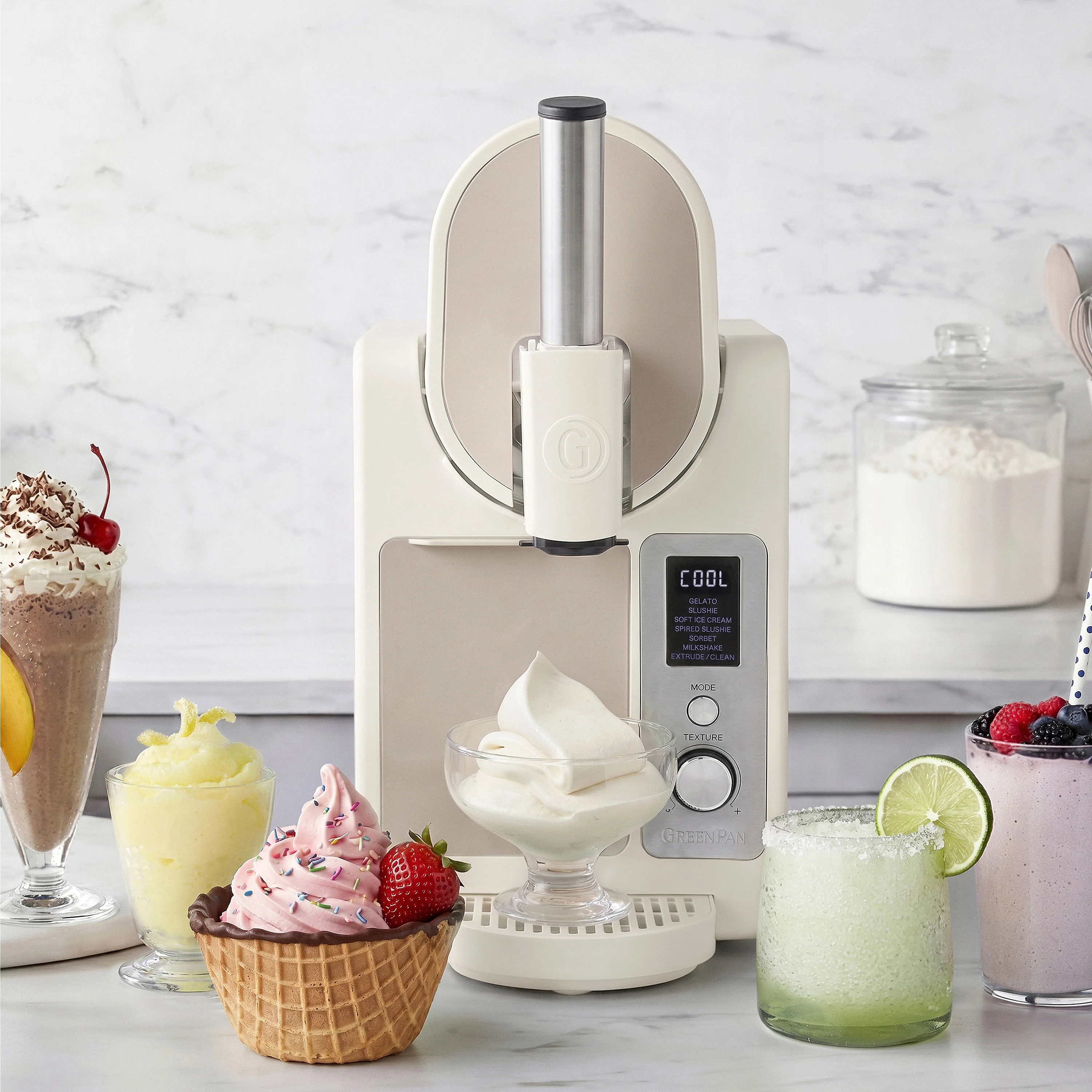 Frost Pro 16-in-1 Ice Cream. Gelato & Frozen Drink Maker | Cream