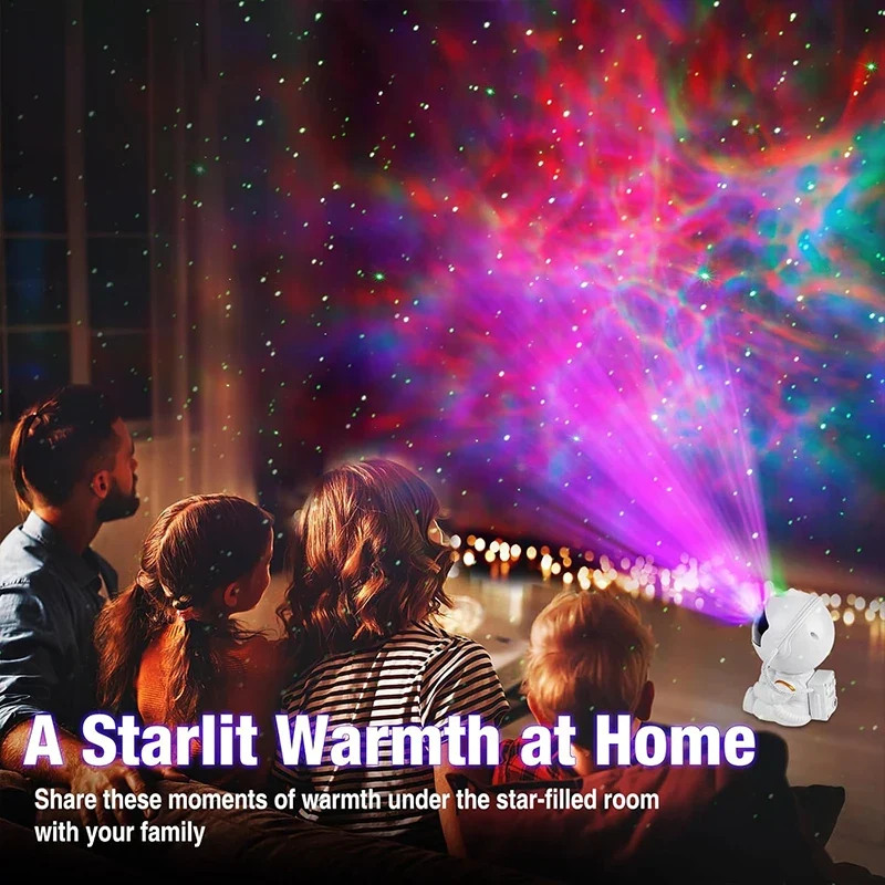 Astronaut Galaxy Projector Star Night Light for Kids Bedroom