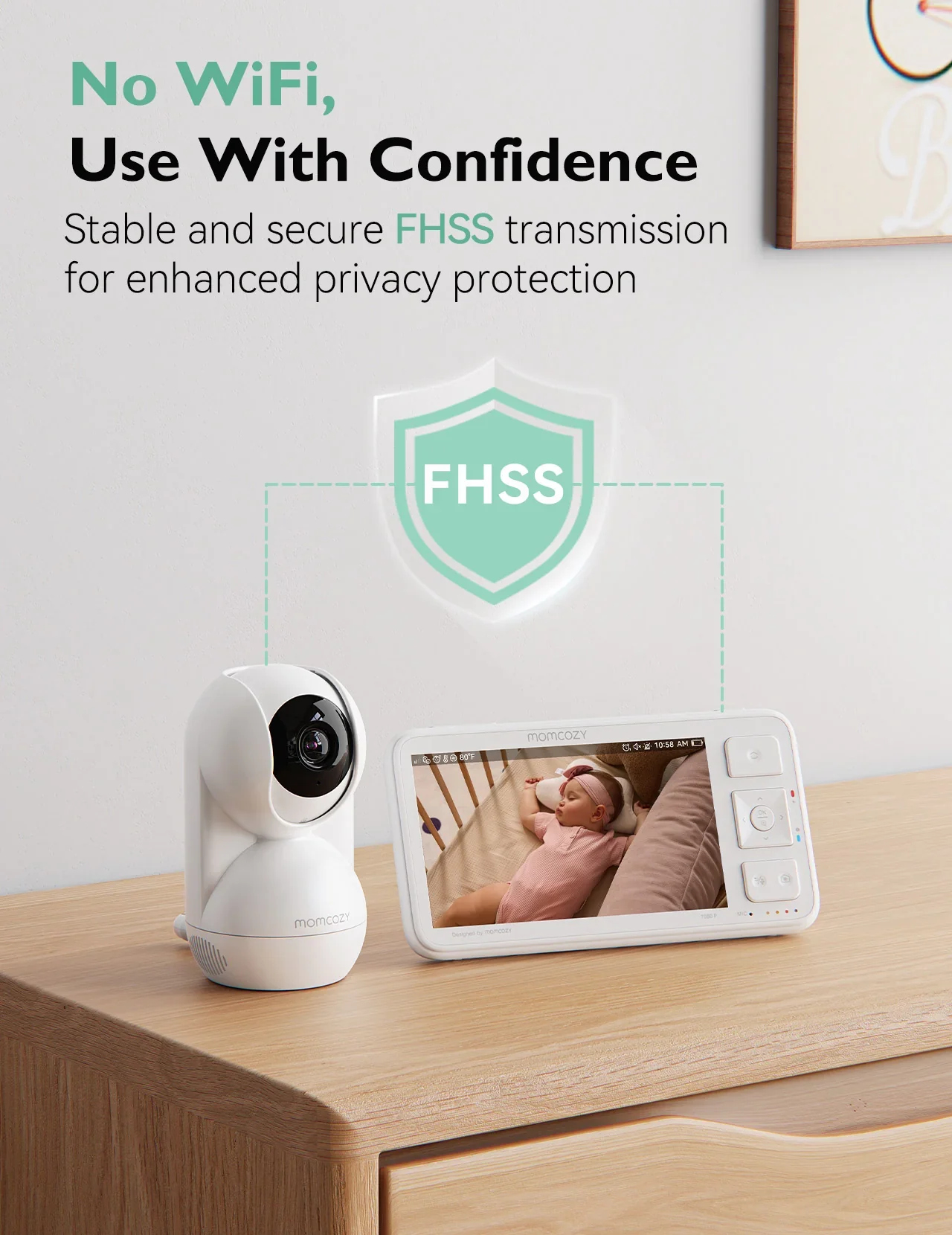 1080p Full HD Camera for Video Baby Monitor BM03