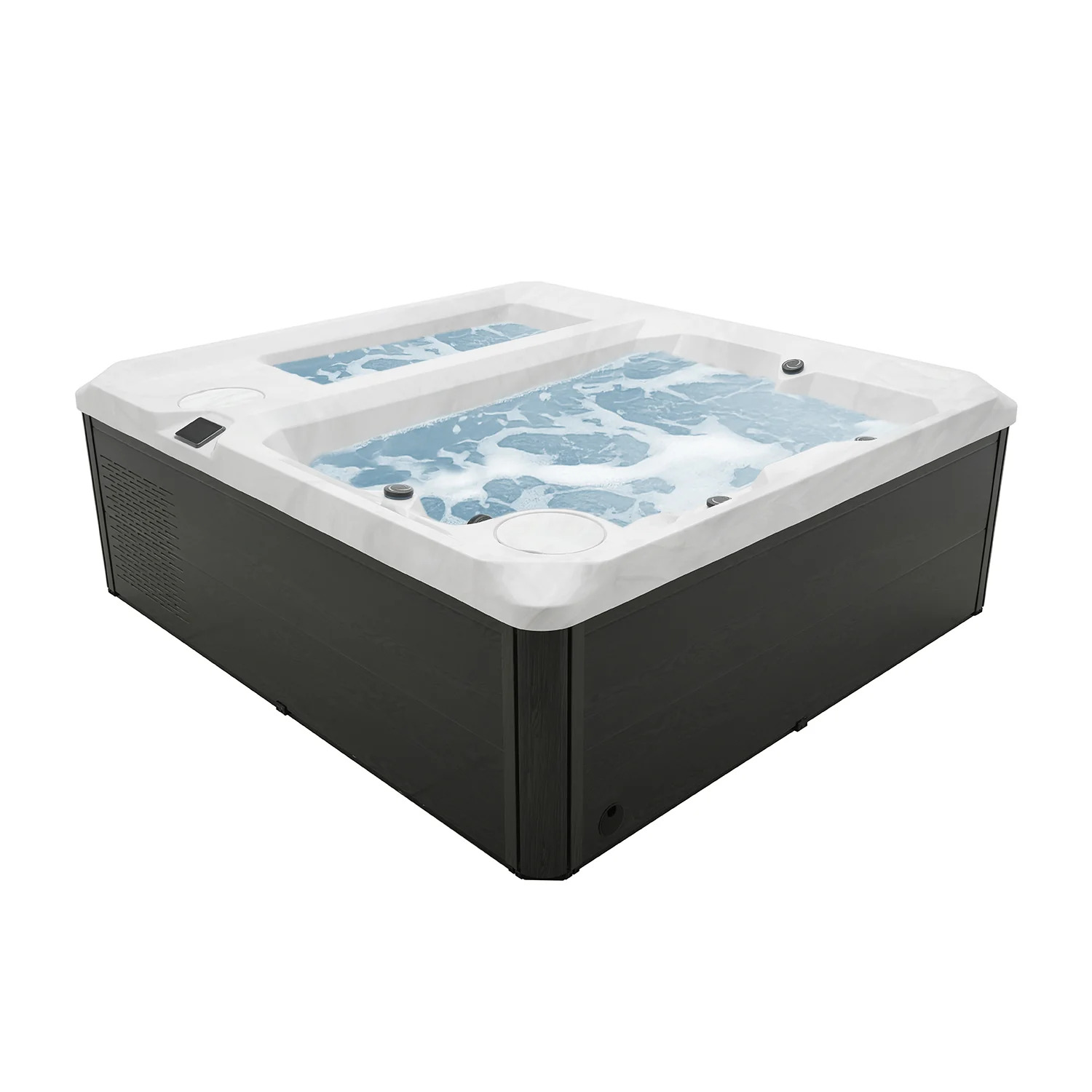 LIFETREND Sierra 3 Person Hot Tub & Cold Plunge Combo