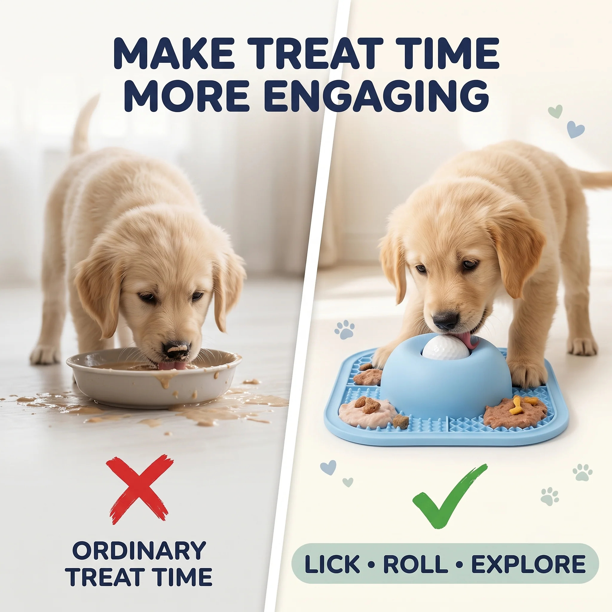 Interactive Pet Lick Mat & Slow Feeder Bowl – Enhance Your Pet’s Feeding Fun