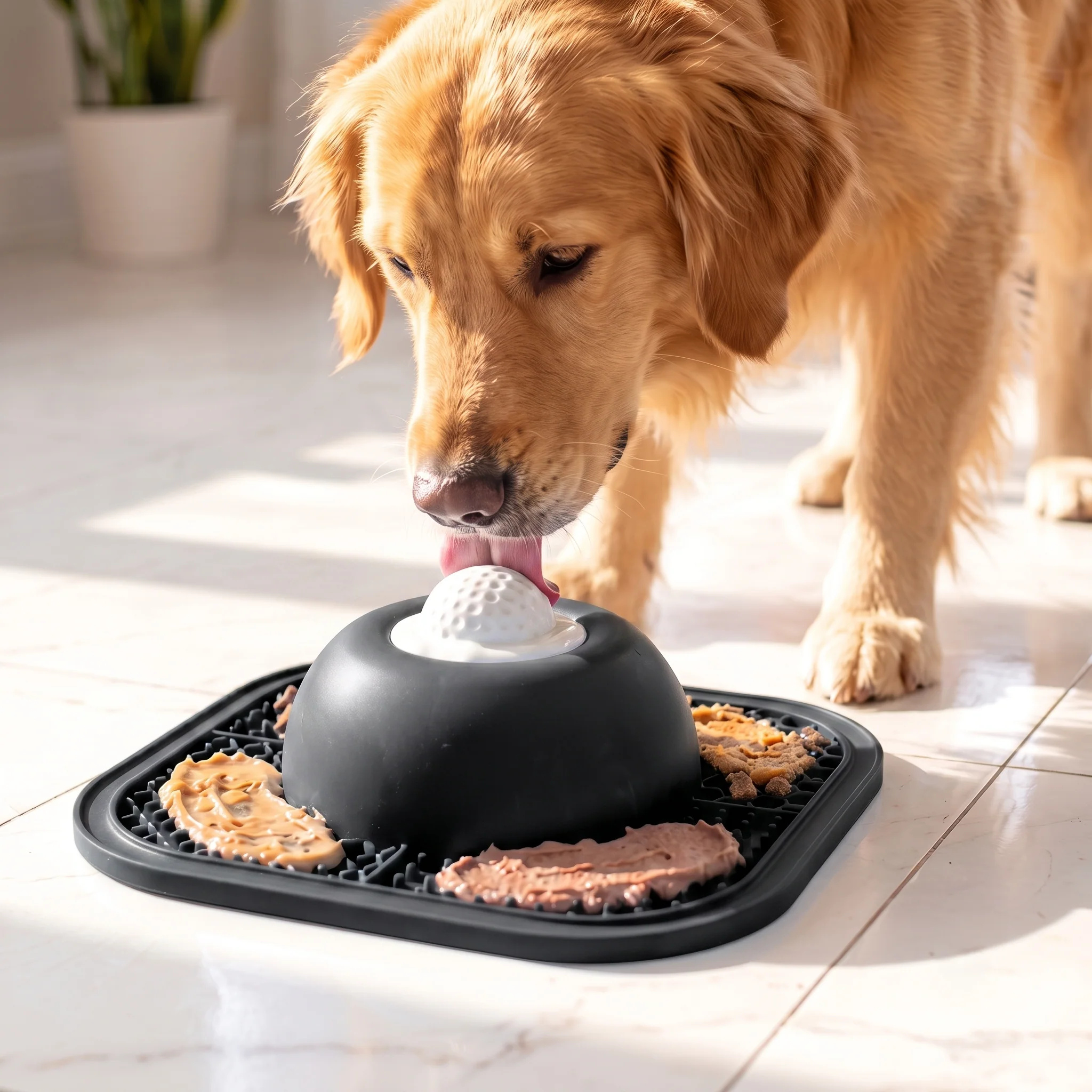 Interactive Pet Lick Mat & Slow Feeder Bowl – Enhance Your Pet’s Feeding Fun