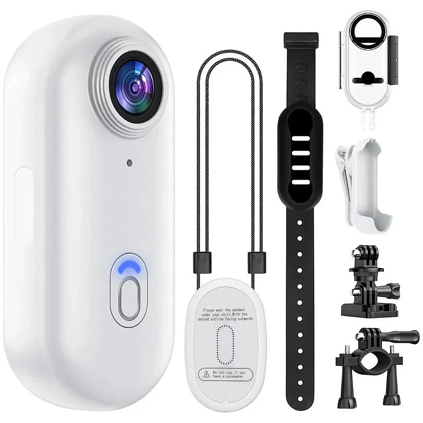Adventure Camera | Ultra-Portable 4K Camera with Waterproof Design | 128GB Memory for Stunning Filming