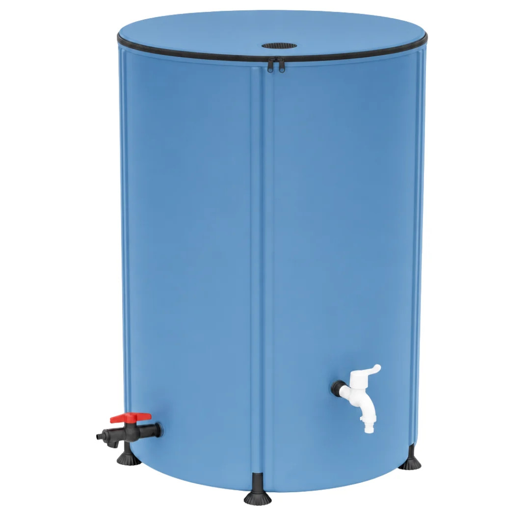 105 Gallon Collapsible Rain Barrel for Garden & Gutter Collection