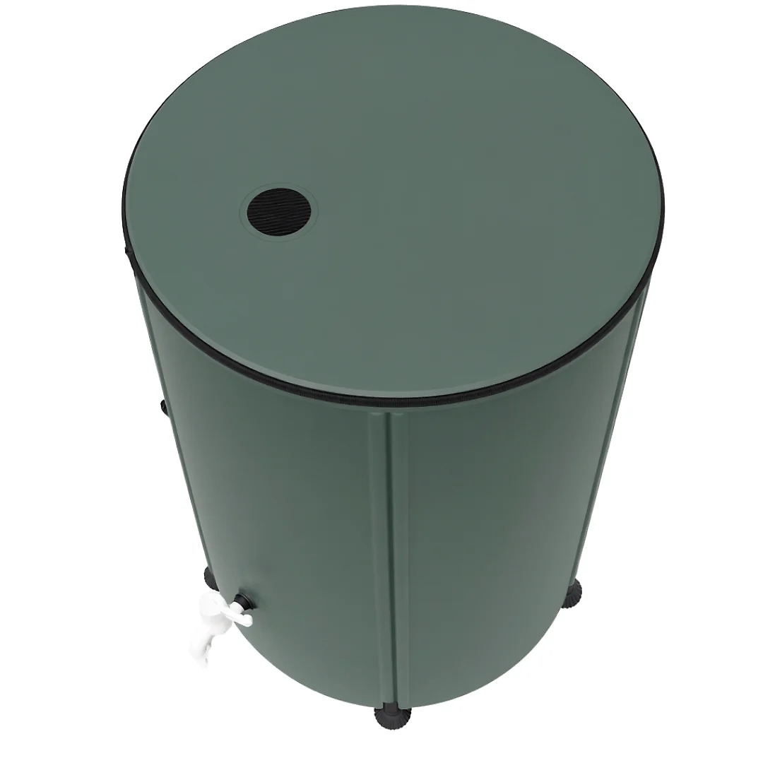 105 Gallon Collapsible Rain Barrel for Garden & Gutter Collection