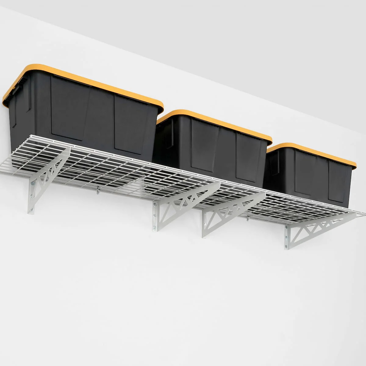 2′ x 8′ Wall Shelf (with Hooks)