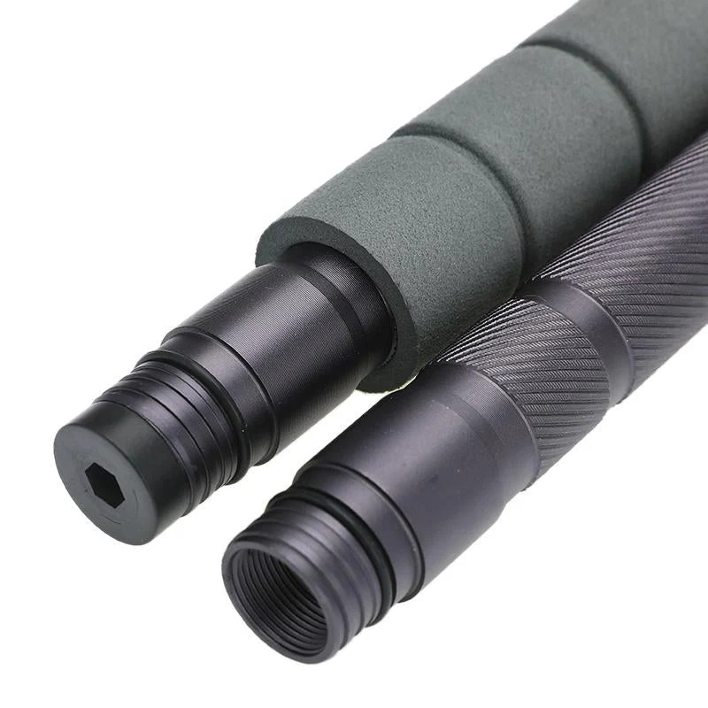 Adventure Gear | Collapsible Hiking Pole with Customizable Accessories | Lightweight Trekking Support for All Terrains