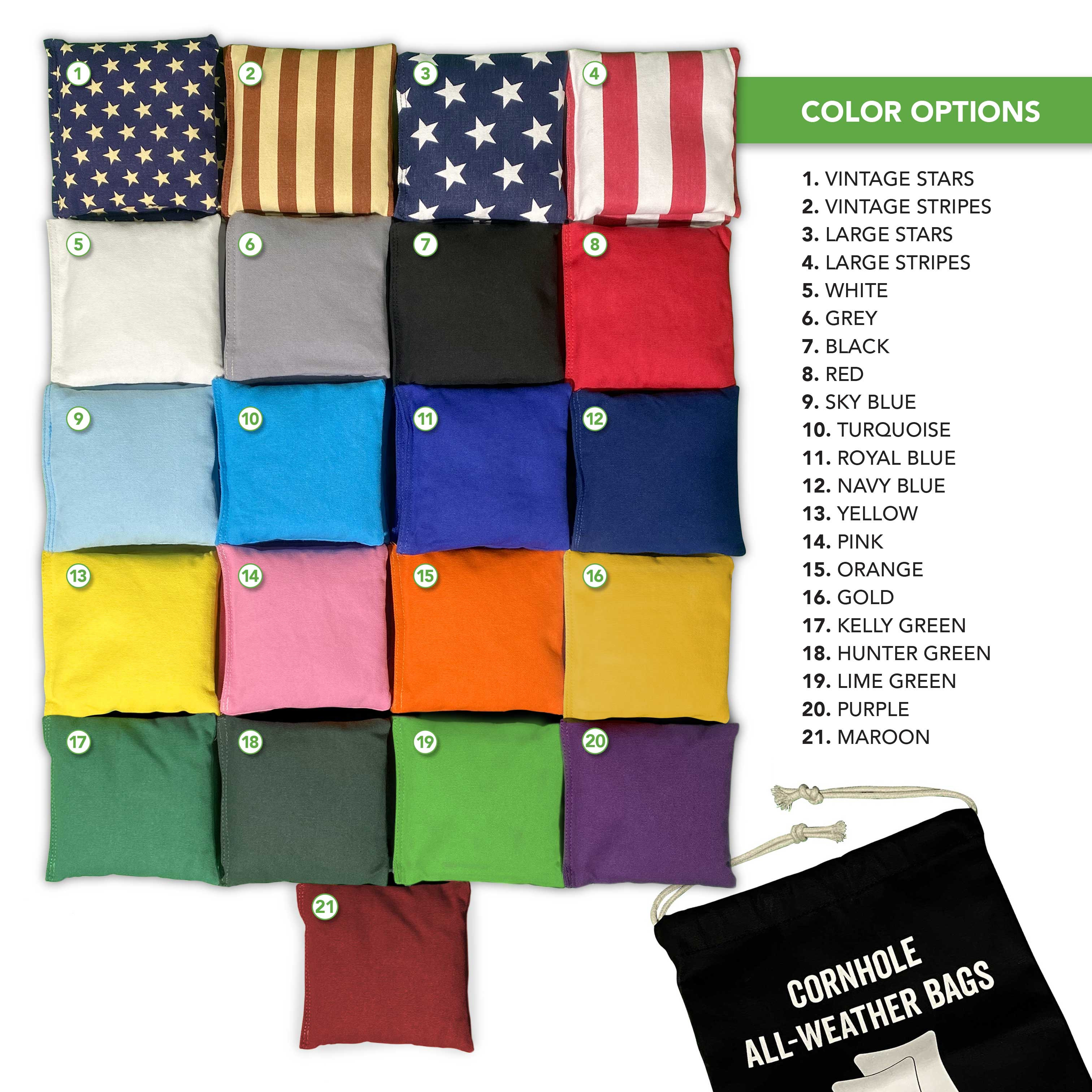 Alaska State Flag Tailgate Cornhole Set – Distressed Wood Edition
