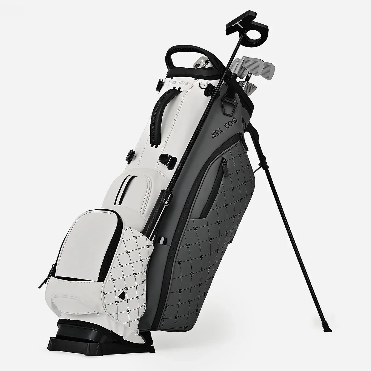 Prestige-14 Leather Stand Bag