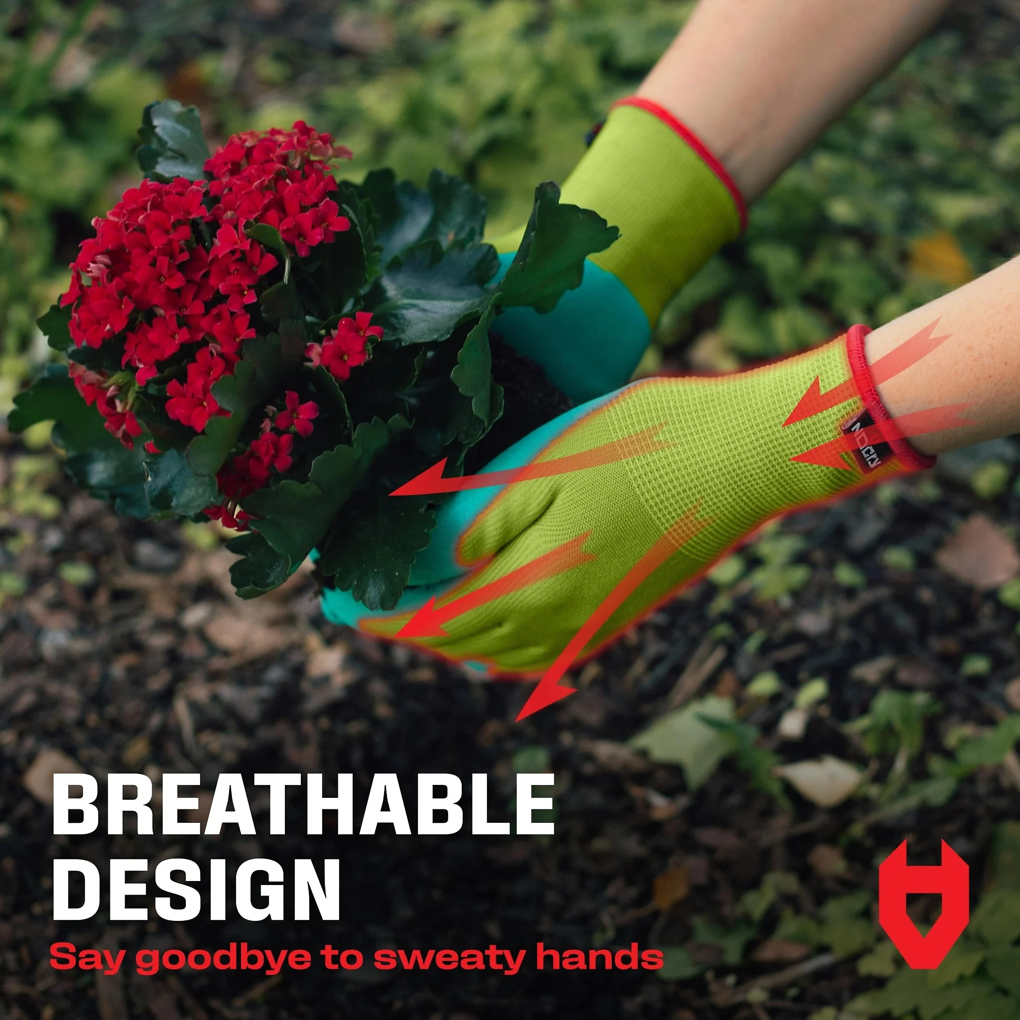 GripFit Eco-Friendly Gardening Gloves