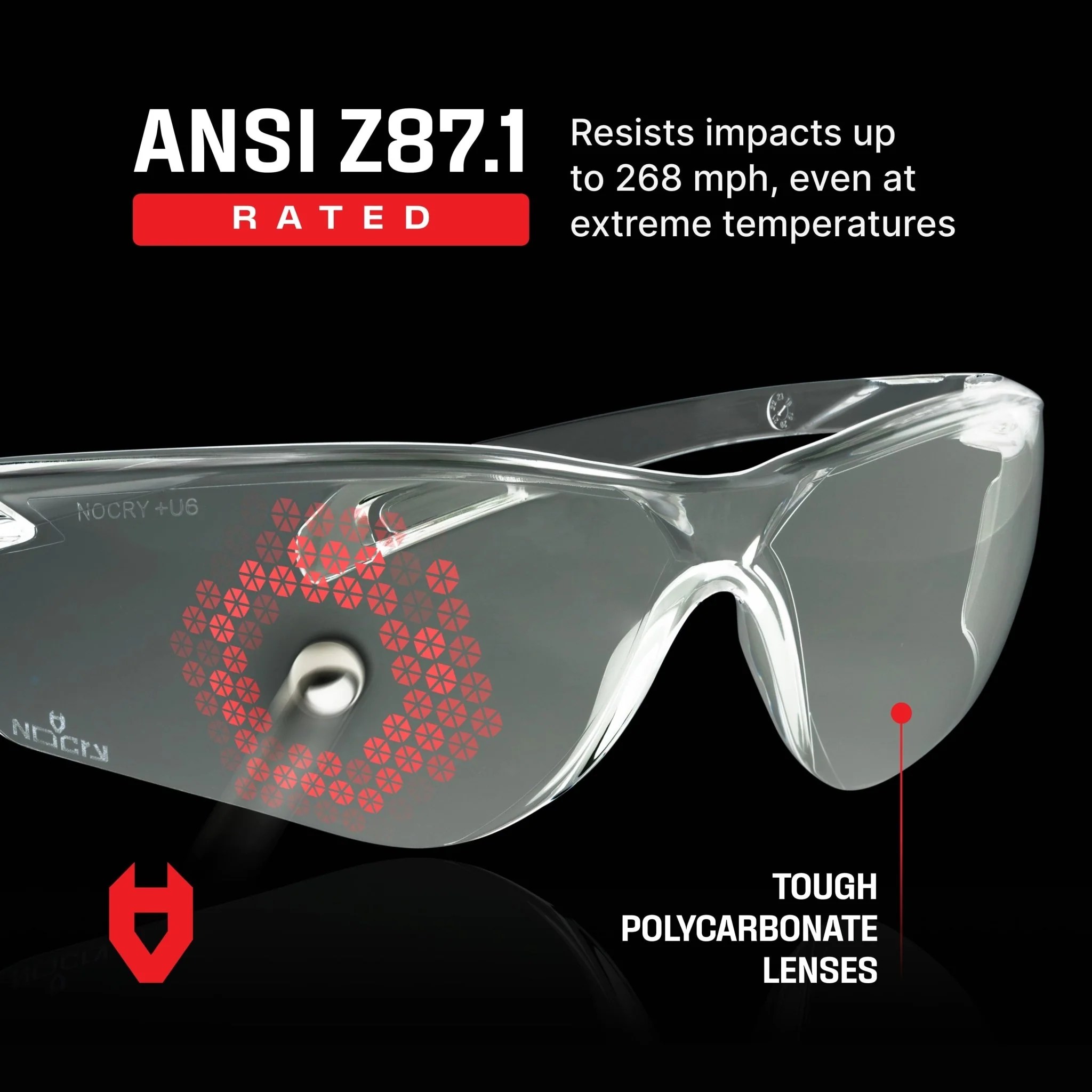 EyeArmor Lightweight In-Out Safety Glasses