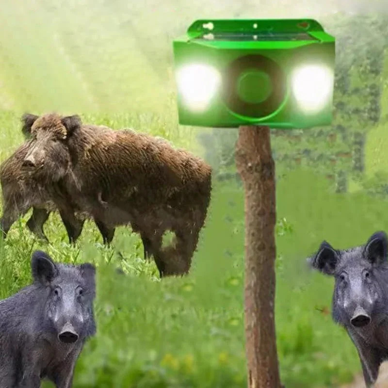 Animal Repellent Solar Warning Lights