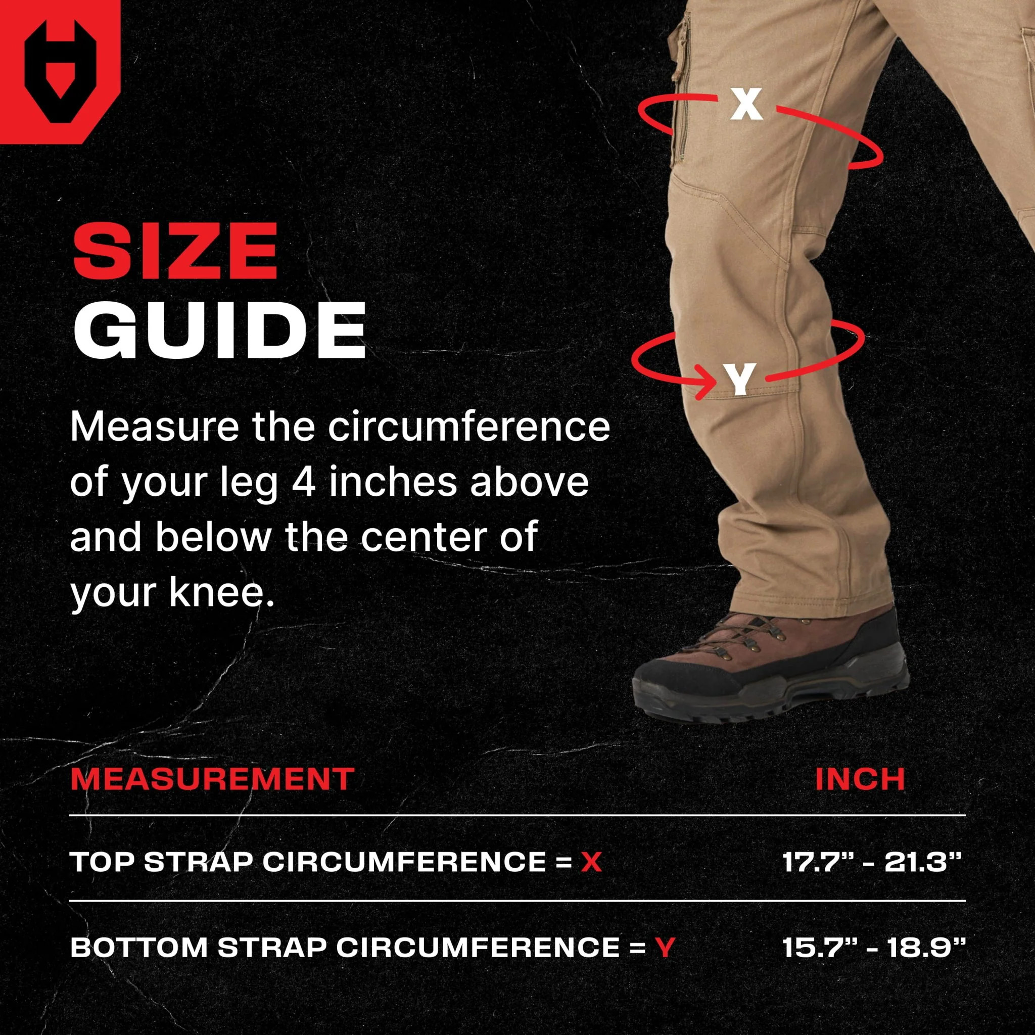 GelGuard Thigh Strap Knee Pads