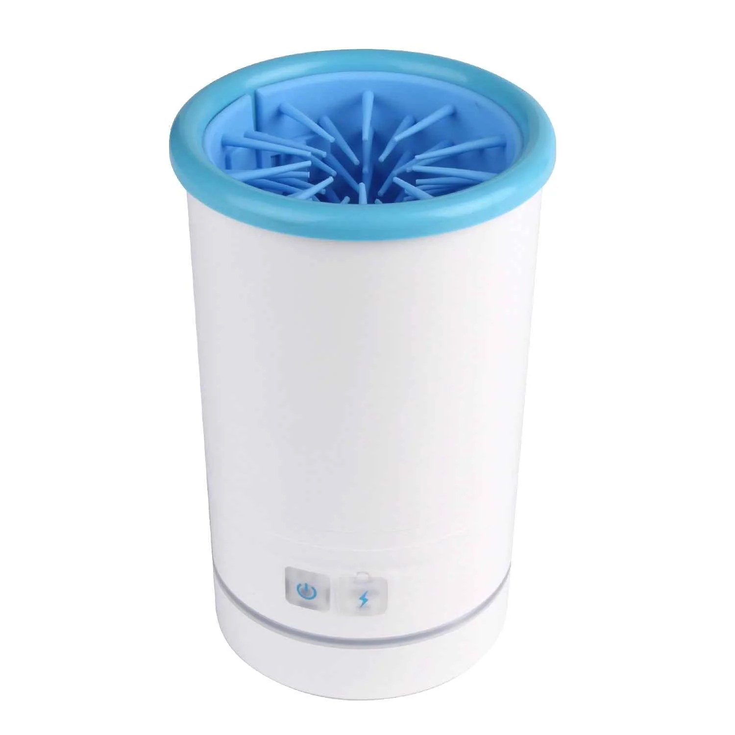 Effortless Paws Clean with the Automatic Dog Paw Cleaner Cup – Soft Silicone Bristles & USB Rechargeable