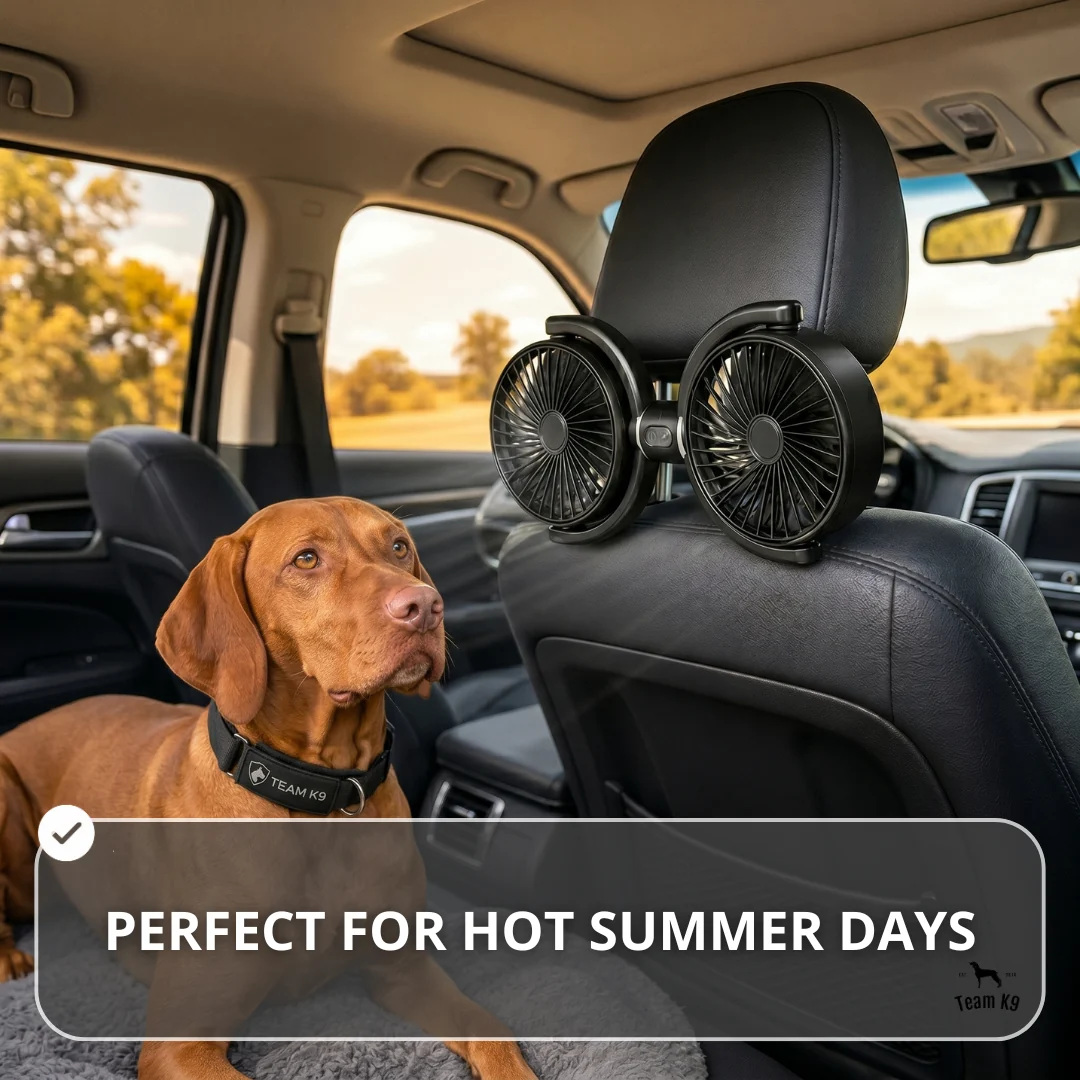 Team K9® Backseat Dog Cooling Fans (USB-A)