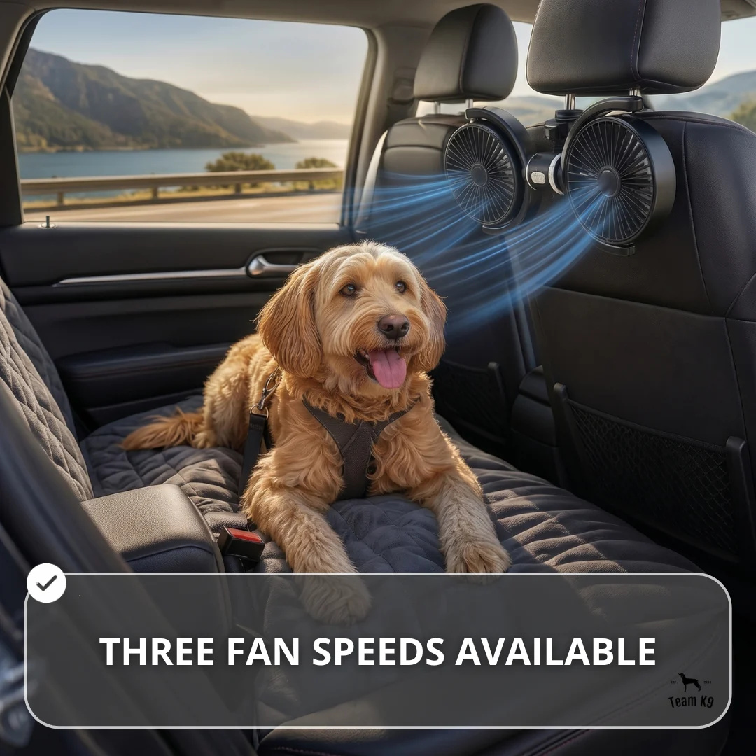 Team K9® Backseat Dog Cooling Fans (USB-A)